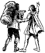 'Do you see yonder wicket Gate?' Evangelist pointing Christian in Bunyan's Pilgrims Progress to the way of salvation
