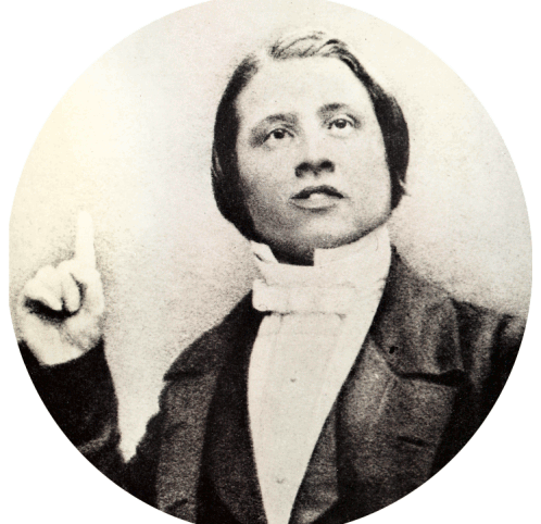 Picture of C.H. Spurgeon as a young man