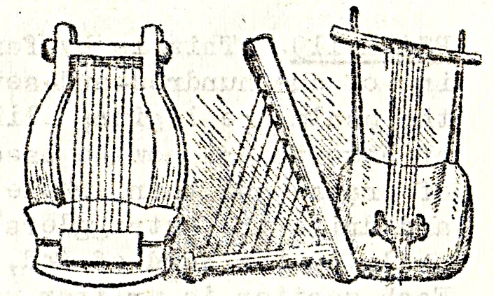 Harp and other stringed instruments