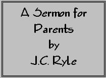 Sermon for Parents